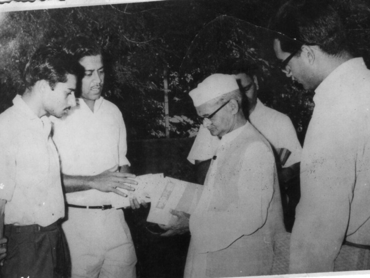 With PM Lal Bahadur Shastri