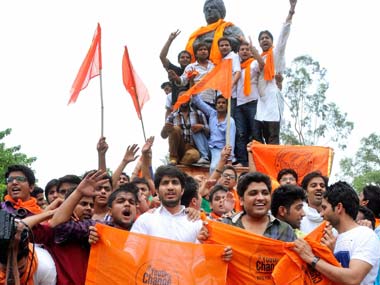 Celebration after our victory on FYUP at DU